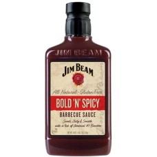 JIM BEAM: Sauce Bbq Bold N Spicy, 18 oz