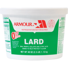 ARMOUR: Lard in Pail, 2.5 lb