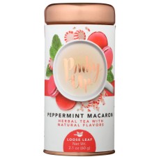 PINKY UP: Peppermint Macaron Loose Leaf Tea, 2.1 oz