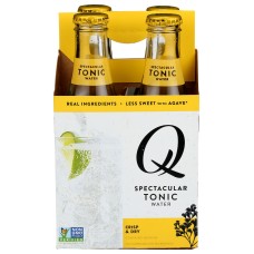 Q TONIC: Spectacular Tonic Water 4Pack, 26.8 fo