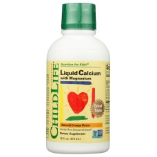 CHILDLIFE: Liquid Calcium With Magnesium, 16 oz