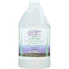 GEORGES: Aloe Vera Distilled Liquid, 64 oz