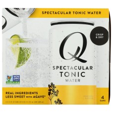 Q TONIC: Tonic Water 4Pk, 30 fo
