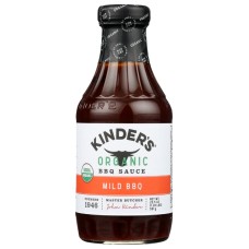 KINDERS: Organic Mild BBQ Sauce, 20.5 oz