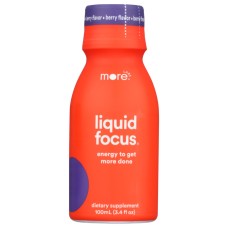 MORE LABS: Liquid Focus Berry Drink, 3.4 fo
