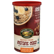 NATURES PATH: Quick Cook Instant Oatmeal, 18 oz