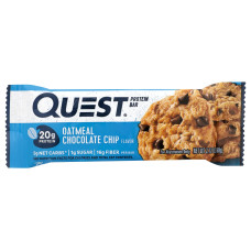 QUEST: Oatmeal Chocolate Chip Bar, 2.12 oz