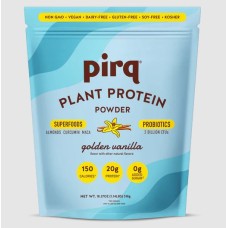 PIRQ: Plant Protein Powder Golden Vanilla, 1.14 lb