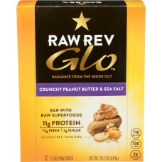RAW REV: Crunchy Peanut Butter Sea Salt Bar, 1.6 oz