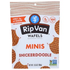 RIP VAN WAFEL: Snickerdoodle Wafel Minis, 3.55 oz