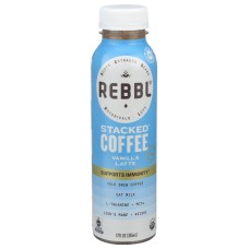 REBBL: Stacked Coffee Vanilla Latte, 12 fo