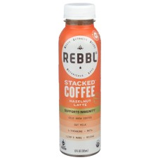 REBBL: Stacked Coffee Hazelnut Latte, 12 fo