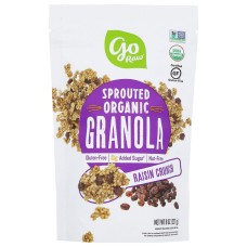 GO RAW: Raisin Crunch Sprouted Granola, 8 oz