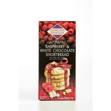 DUNCAN: All Butter Raspberry and White Chocolate Shortbread, 7.3 oz