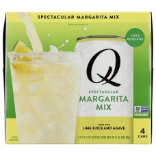 Q TONIC: Margarita Mix 4Pk, 30 fo