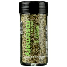 SPICELY ORGANICS: Organic Rosemary Whole Jar, 0.5 oz