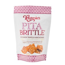 REGENIES: Pita Brittle Bourbon Vanila Macadamia, 4.8 oz