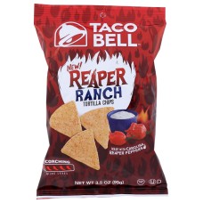 TACO BELL: Reaper Ranch Tortilla Chips, 3.5 oz