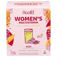ROOTD: Women Multivitamin Fizzy Healthy Drink Mix, 24 ea