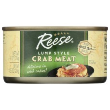REESE: Lump Style Crabmeat, 6 oz