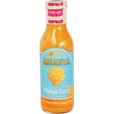 RICANTE HOT SAUCE: Mango Coco Everything Sauce, 12 oz