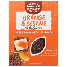 RUTHERFORD & MEYER: Orange Sesame Grain Crisps, 3.1 oz