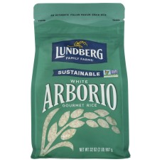 LUNDBERG: White Arborio Rice, 32 oz