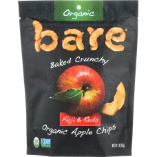 BARE FRUIT: Organic Crispy Reds Apple Chips, 3 oz
