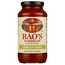RAOS: Tomato Herb Pasta Sauce, 24 oz