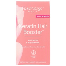 RESERVEAGE: Keratin Hair Booster with Biotin and Resveratrol, 60 vc