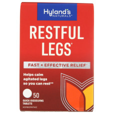 HYLAND: Restful Legs Tablets, 50 tb