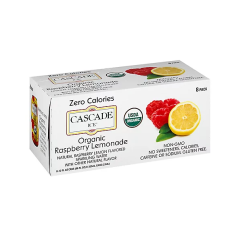 CASCADE ICE: Organic Raspberry Lemonade, 96 fo