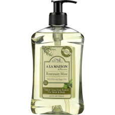 A LA MAISON: Rosemary Mint Liquid Hand Soap, 16.9 fo