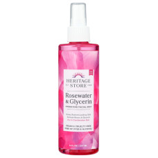 HERITAGE: Rosewater and Glycerin Hydrating Facial Mist, 8 oz