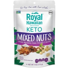 ROYAL HAWAIIAN ORCHARDS: Keto Mixed Nuts, 4 oz