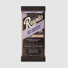 RAWMIO: Date Sweetened Dark Chocolate Bar, 1.76 oz
