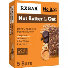 RXBAR: Dark Chocolate Peanut Butter Bar 5 Count, 9.7 oz