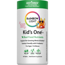 RAINBOW LIGHT: Kid's One Daily Multivitamin Fruit Punch, 90 tb