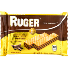 RUGER: Chocolate Wafers, 2.125 oz