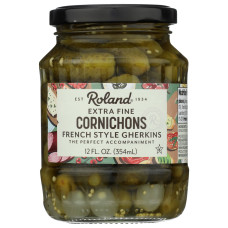 ROLAND: Cornichons, 12 oz ROLAND: Cornichons, 12 oz