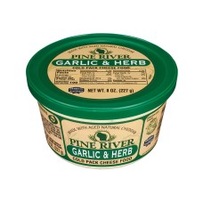 PINE RIVER: Garlic And Herb Cheese Spread, 8 oz