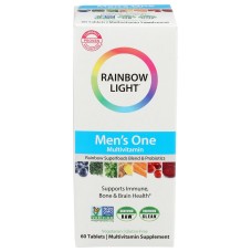 RAINBOW LIGHT VIBRANCE: Mens One Multivitamin, 60 cp
