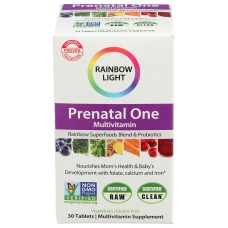 RAINBOW LIGHT VIBRANCE: Prenatal One Multivitamin, 30 tb