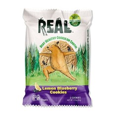 REAL COOKIES: Lemon Blueberry Cookies 2 Count, 1.76 oz