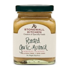 STONEWALL KITCHEN: Roasted Garlic Mustard, 8 oz