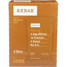 RXBAR: Peanut Butter Protein Bars, 4 pk