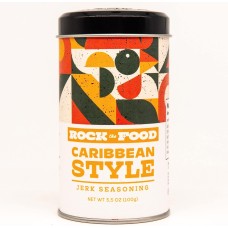 ROCK THE FOOD: Caribbean Style Jerk Seasoning Shaker, 3.5 oz