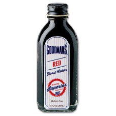 GOODMANS: Food Color Red, 1 fo
