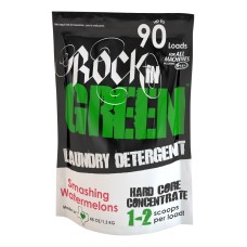 ROCKIN GREEN: Hard Rock Laundry Detergent Smashing Watermelon, 45 oz