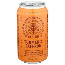 RISHI TEA: Beverage Sparkling Turmeric Saffron, 12 fo